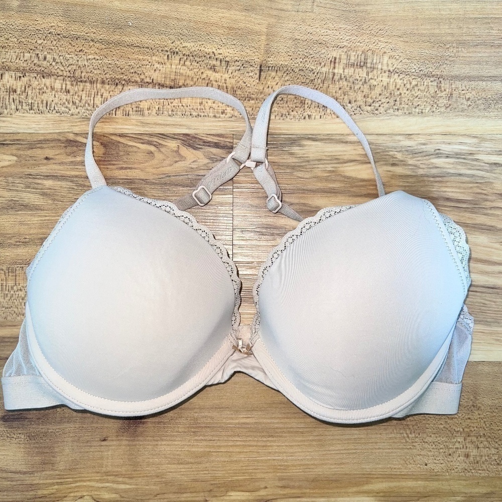 Aerie Real Happy Cross Back Plunge Bra Size 32C
